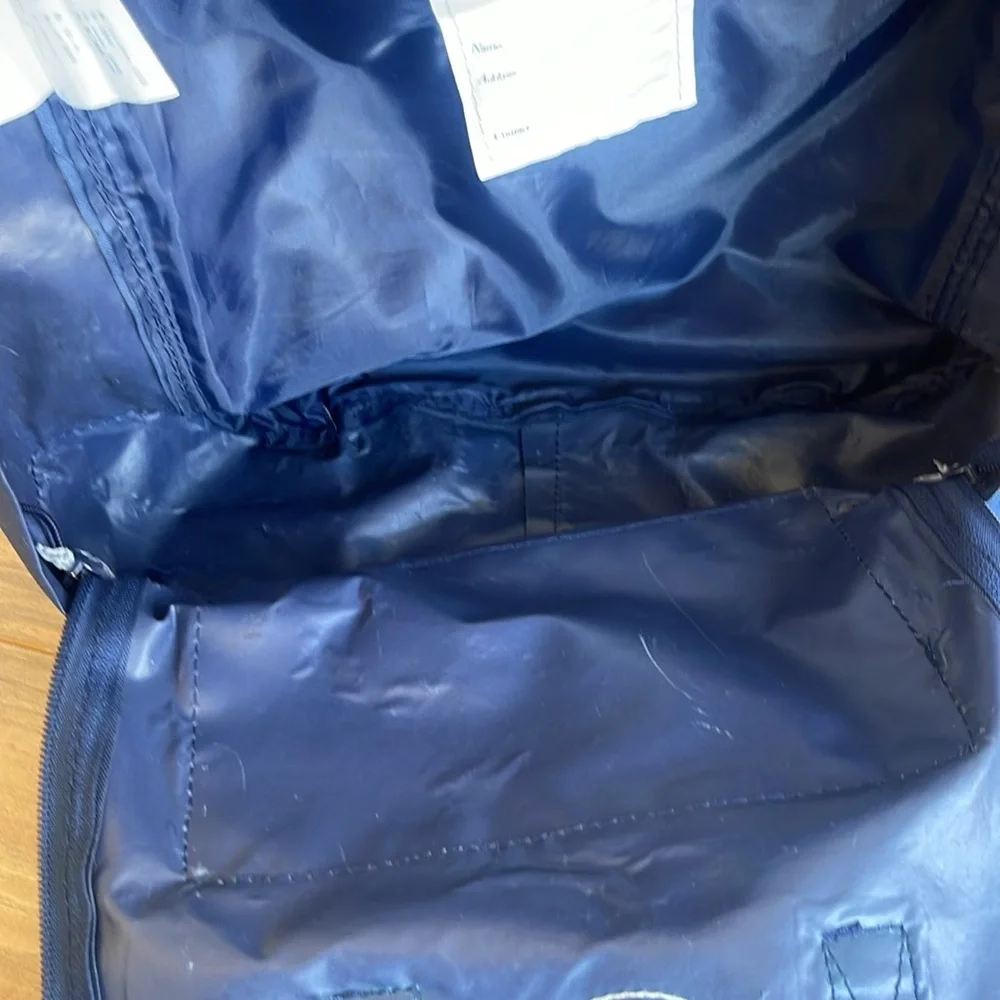 Pre-owned Fjallraven Kanken Classic Backpack Navy Blue School Bag Everyday Pack
